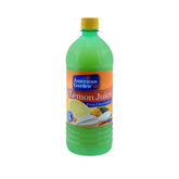 American Garden Lemon Juice 946ml
